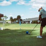 Tee shot at the 2025 Carpenter Classic